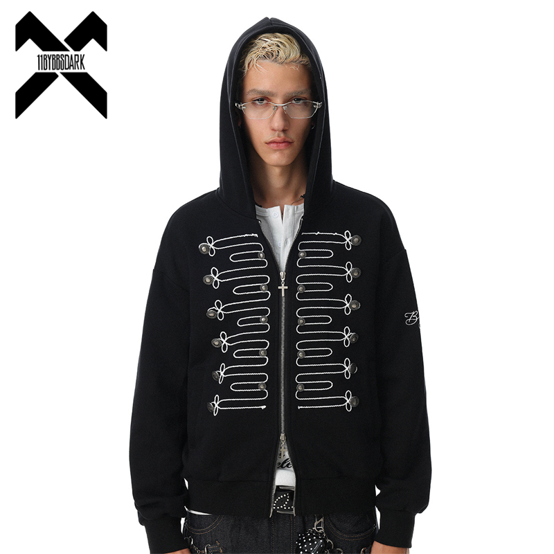 Streetwear Brand Hoodies - Men Women Streetwear Zip Up Hoodie
