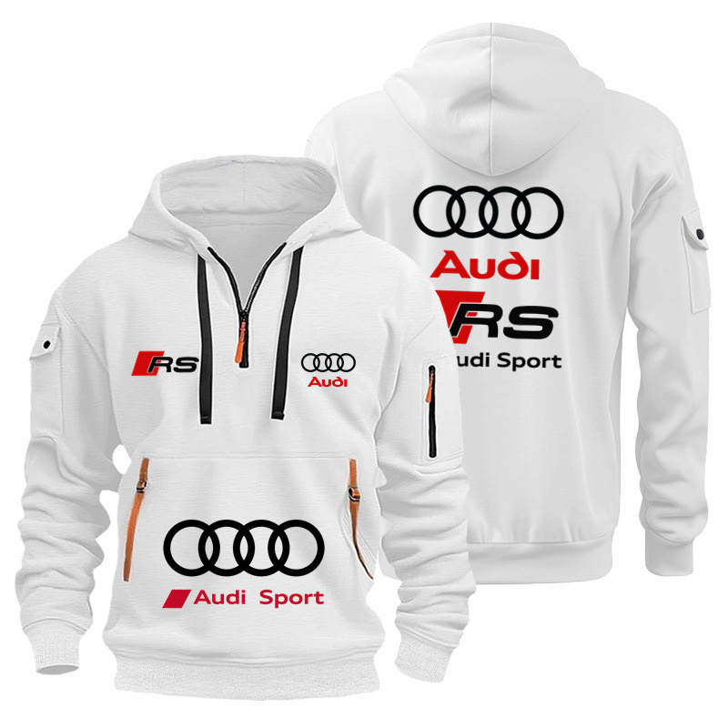 Streetwear Brand Hoodies - Audi Brand Unisex Motorcycle Racing Hoodie