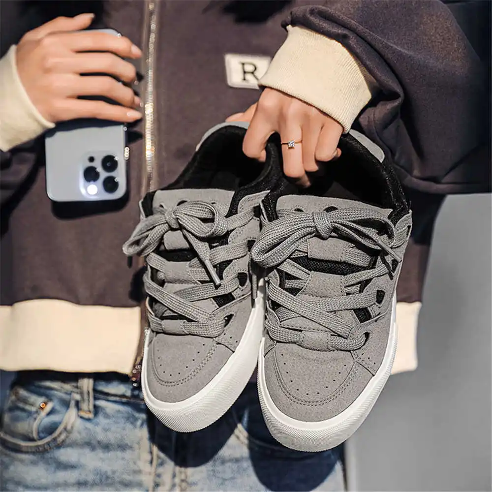 Streetwear Brands In Uk - With Lacing Hiphop Women's School Shoes