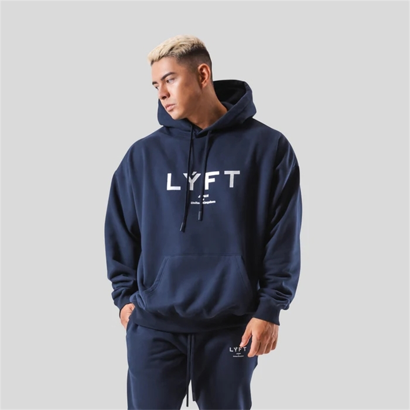 LYFT Classical LOGO Men Hoodie - Streetwear Brand Japan 评论和价格
