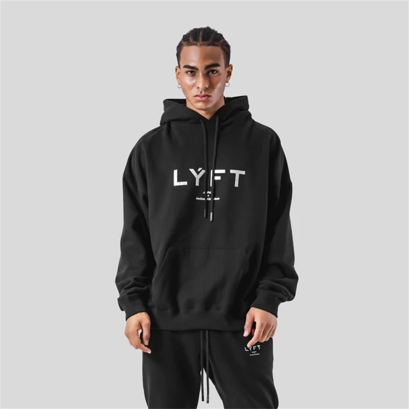 LYFT Classical LOGO Men Hoodie - Streetwear Brand Japan 评论和价格