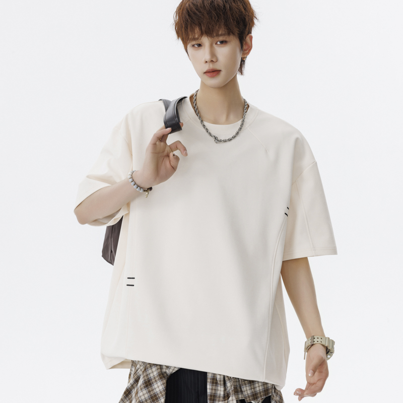 Summer Print T-shirt Men Half  - Streetwear Brand Japan 评论和价格