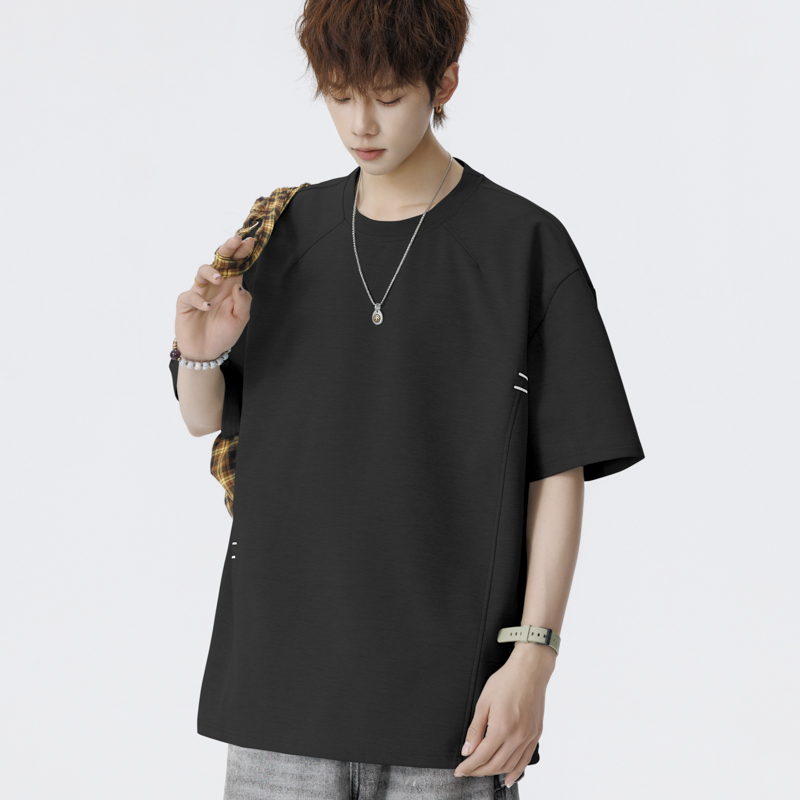Summer Print T-shirt Men Half  - Streetwear Brand Japan 评论和价格