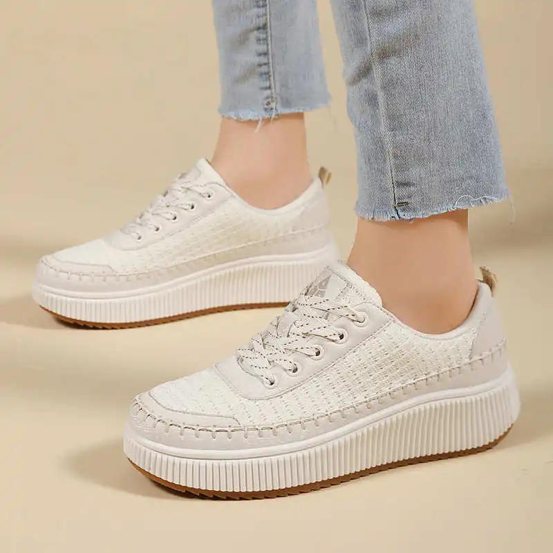Brown Shoes Woman Flats Autumn - Streetwear Brands In Uk 评论和价格