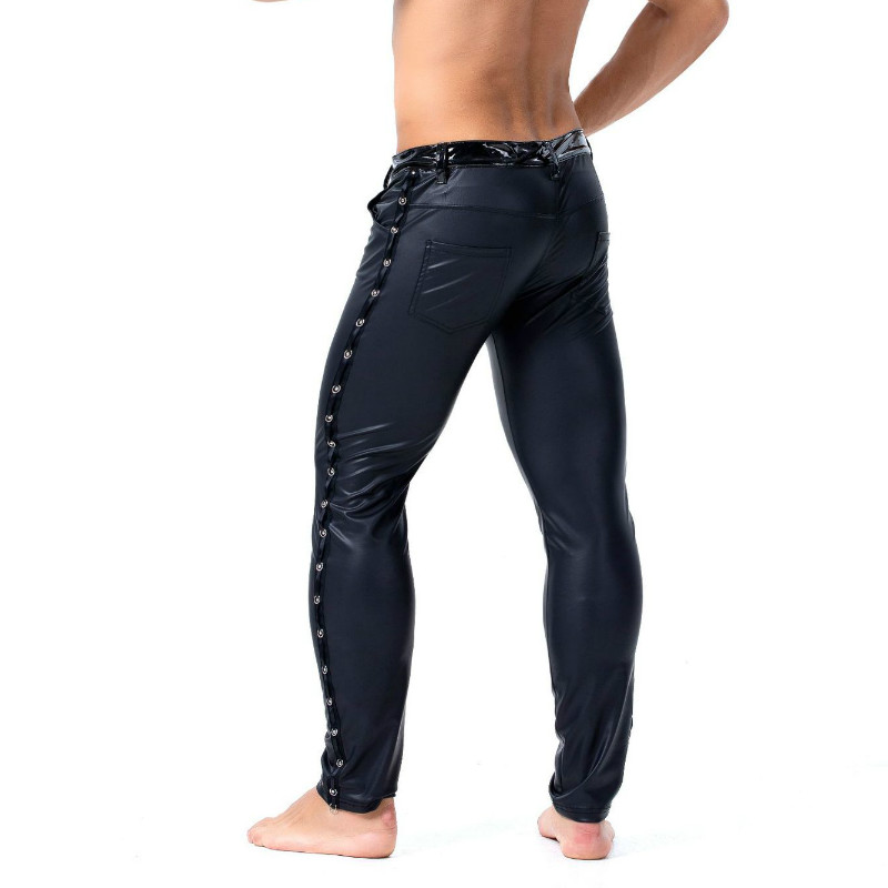 S-XXL Brand Men Leather Rivet  - Brand Of Streetwear 评论和价格