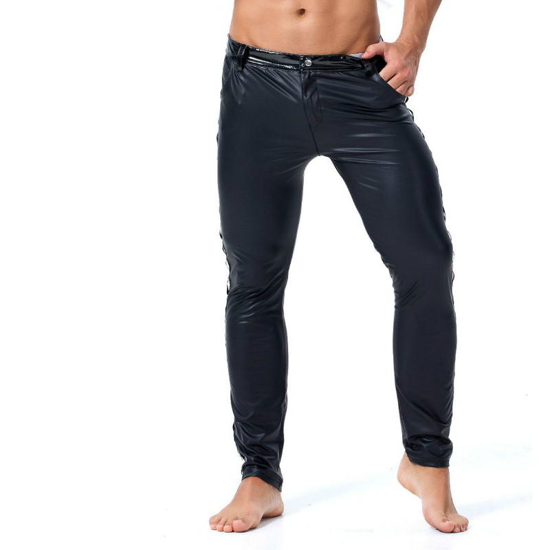 S-XXL Brand Men Leather Rivet  - Brand Of Streetwear 评论和价格