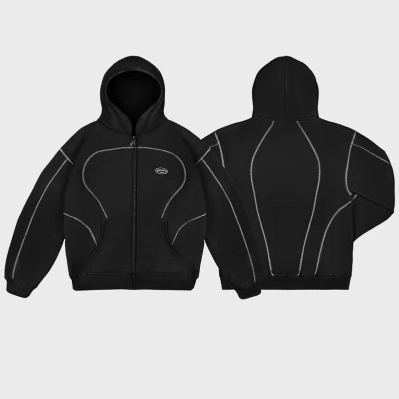 Loose Zipper Hoodie Streetwear - Streetwear Brand Hoodies 评论和价格