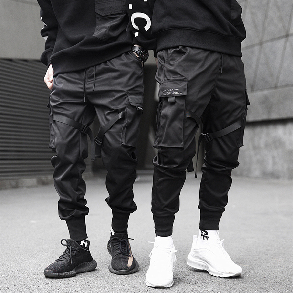 Black Hip Hop Cargo Pants Summ - Brand Of Streetwear 评论和价格