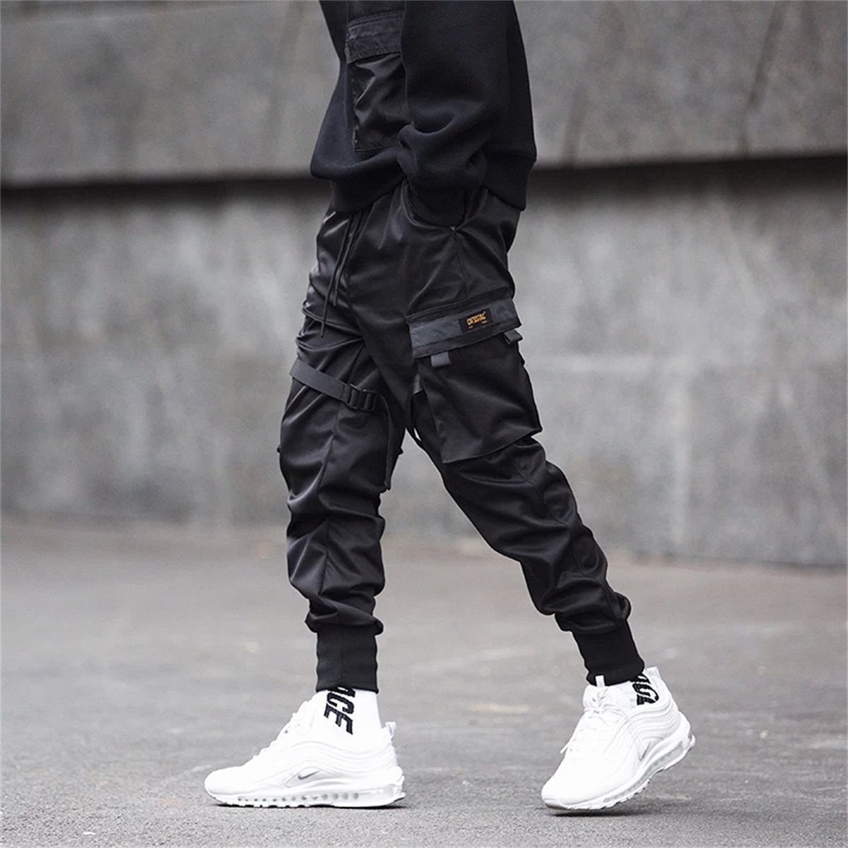 Black Hip Hop Cargo Pants Summ - Brand Of Streetwear 评论和价格