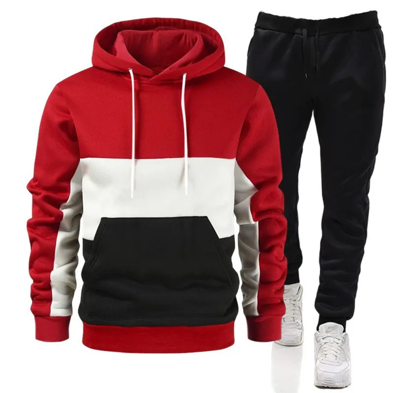 Men's2 pcsBrand Autumn and Win - Streetwear Brand Hoodies 评论和价格