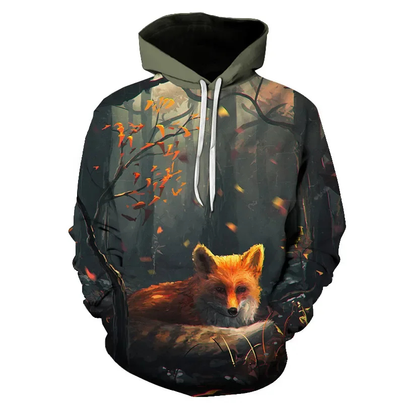 2026 Fox and Wolf Printed Wome - Streetwear Brand Japan 评论和价格