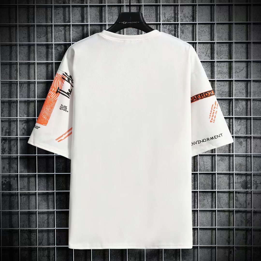 Men Harajuku Graphic Black Sum - Streetwear Brand Japan 评论和价格