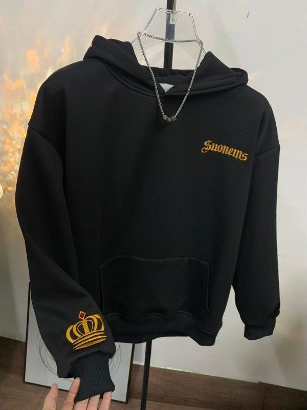 Retro American Embroidered Hoo - Streetwear Brand Hoodies 评论和价格
