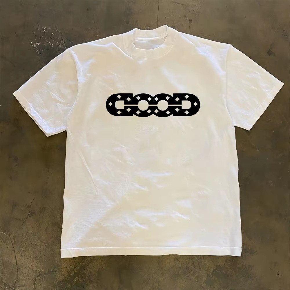 GOOD Logo White Y2K Street Tre - Good Streetwear Brand 评论和价格