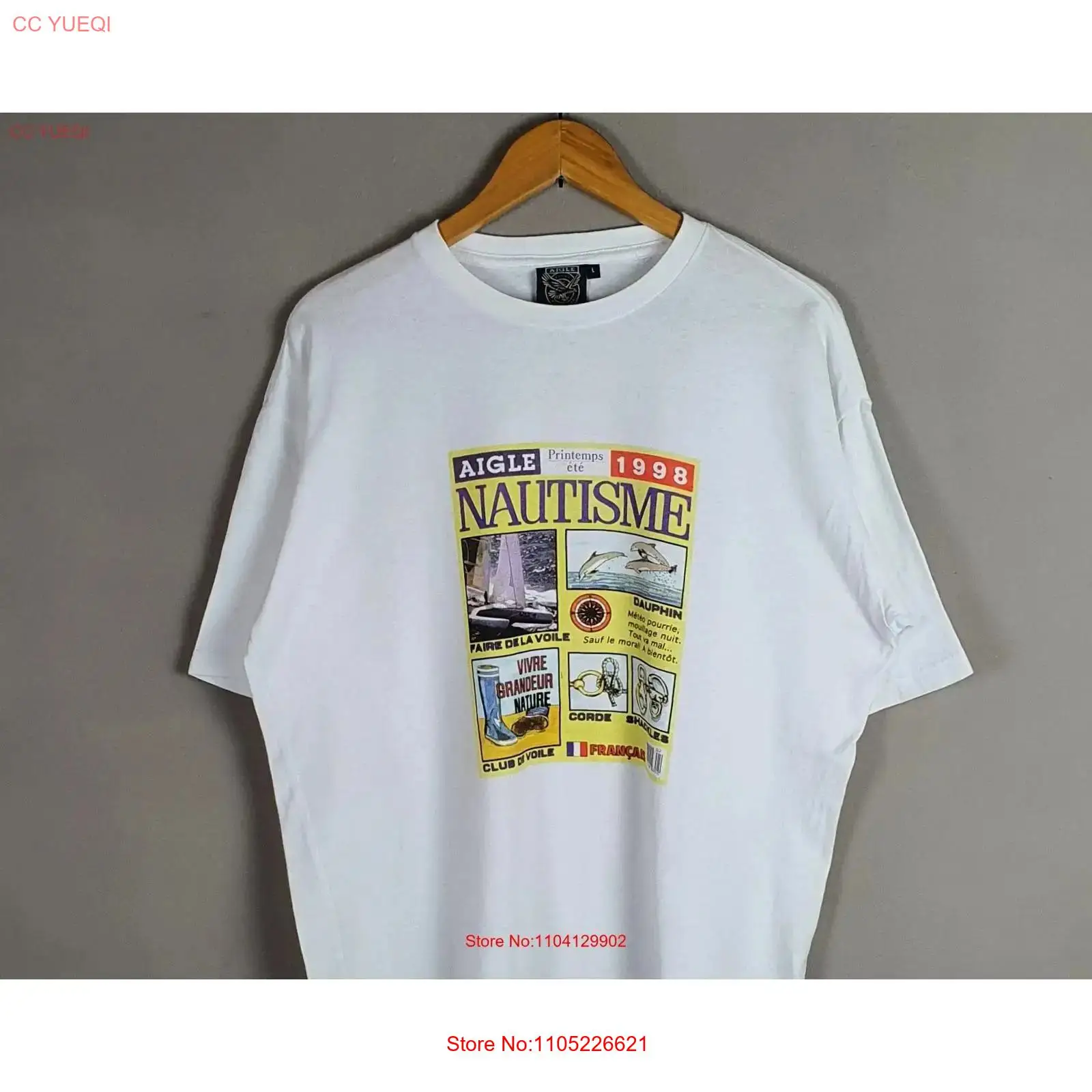 Vintage 1998 AIGLE Nautisme Sp - French Streetwear Brand 评论和价格